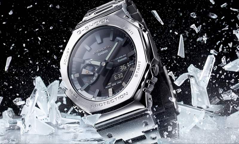 胶感掰掰！ 农家橡树迷等的就是它｜Casio G -Shock GM-B2100全金属版亮相