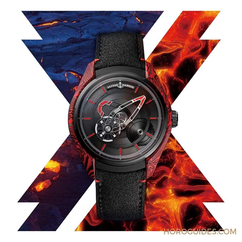 ULYSSE NARDIN - 冰火交锋释放躁动天性｜雅典表Freak X岩浆腕表、冰川腕表