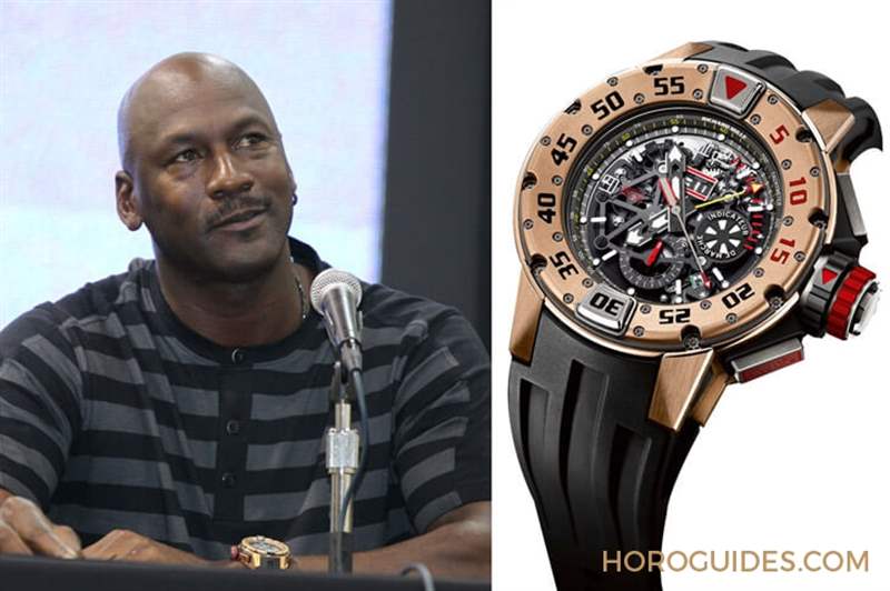 ROLEX - [名人表盒] 回忆人生的感人时刻，Michael Jordan戴了Roger Dubuis Excalibur Spider Pirelli