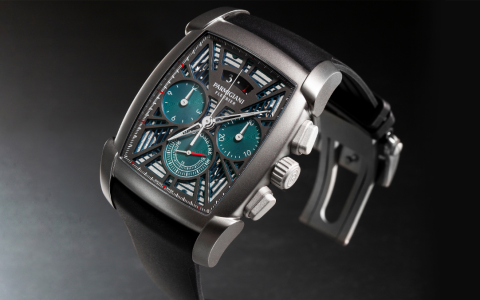 少见酒桶形计时机芯｜PARMIGIANI FLEURIER Kalpa钛金属计时码表