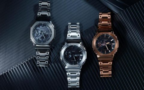 不用再第三方模改了！G-SHOCK发表GM-B2100「农家橡树」金属版