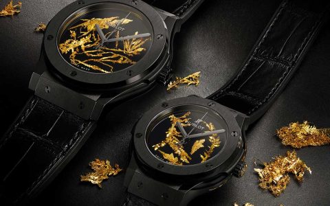 宇舶经典融合金水晶，独特的艺术作品