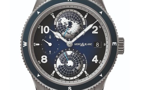 冷光、冰蓝与专业：风格型男工具表三大标配｜万宝龙1858 Geosphere腕表