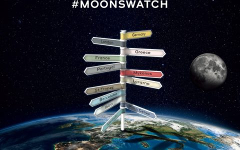 Swatch MoonSwatch的欧洲夏季巡演