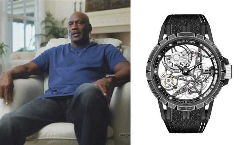 [名人表盒] 回忆人生的感人时刻，Michael Jordan戴了Roger Dubuis Excalibur Spider Pirelli