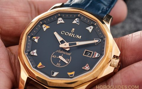 纯粹海事风味，CORUM Admiral 海军上将青铜腕表