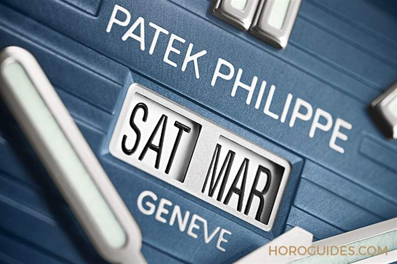 PATEK PHILIPPE - 蓝面金鹰瞩目款｜PATEK PHILIPPE Nautilus 5726/1A-014年历表