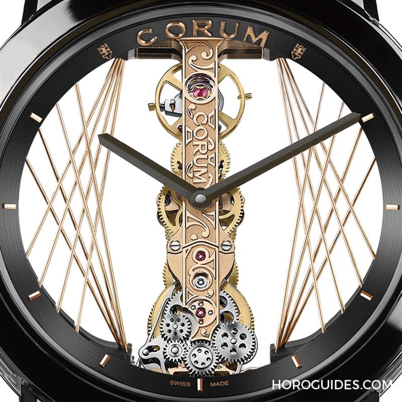 CORUM - 金色吊桥悬丝挂冕｜CORUM金桥系列建筑与制表美学的极致融合