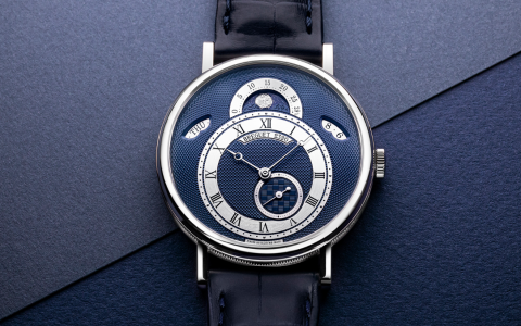 宝玑蓝Classique 7337，质感同样精致、更现代！