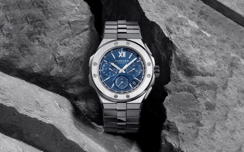 萧邦Alpine Eagle XL Chrono2钢表98609-3001