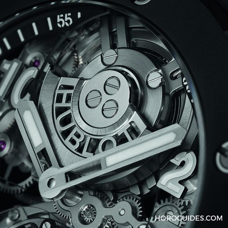 HUBLOT - HUBLOT 宇舶BIG BANG TOURBILLON Magic Black 魔力黑陀飞轮腕表