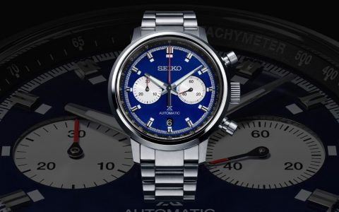 SEIKO Speedtimer计时码表深蓝面盘致敬精准历史