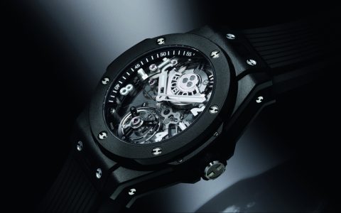 HUBLOT 宇舶BIG BANG TOURBILLON Magic Black 魔力黑陀飞轮腕表