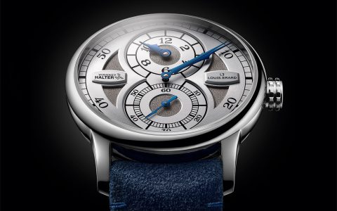 Louis Erard x 制表大师Vianney Halter Le Régulateur的联名设计款手表