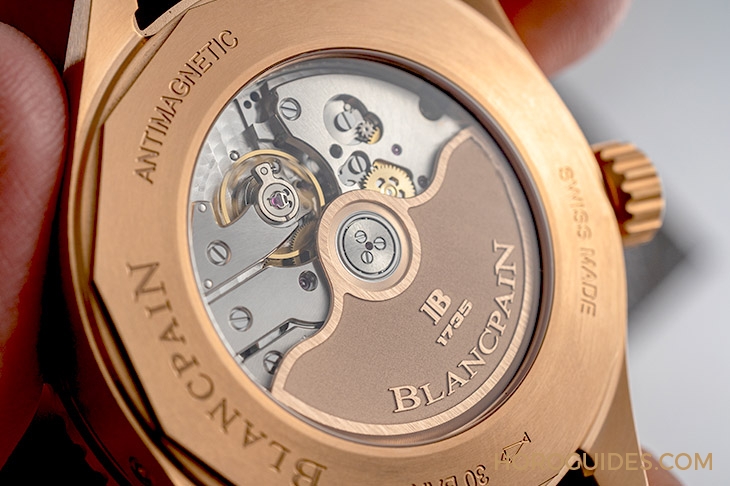 BLANCPAIN - 允文允武的进阶潜水表：Blancpain五十噚深潜器全日历月相腕表