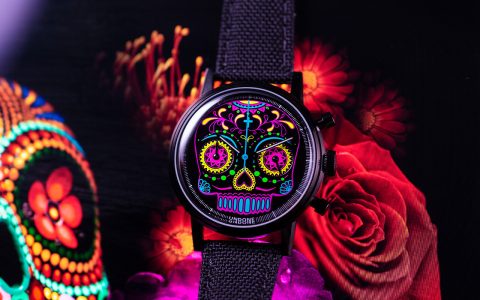古灵精怪的个性手表UNDONE Calavera Neón「墨西哥亡灵节」