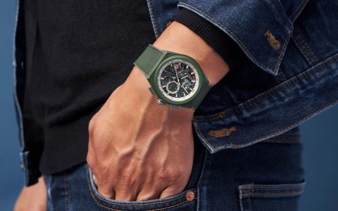 真力时Defy 21 Urban丛林绿机械腕表49.9006.9004/90.R942