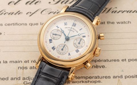 Franck Muller法兰克穆勒双面计时码表