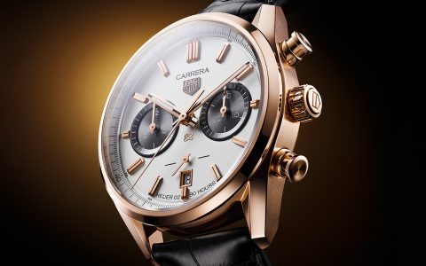 豪雅卡莱拉计时码表杰克豪雅生日金限量版