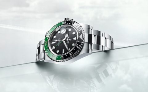 ROLEX劳力士｜全新GMT-Master II左手版首见黑绿圈配黑盘绿针