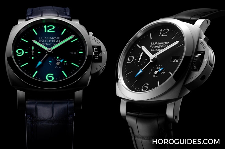 OFFICINE PANERAI - Panerai首次出现「BiTempo」字样｜Panerai Luminor BiTempo PAM01360、PAM01361