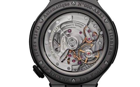 儒纳表FP Journe2018年推出全新lineSport车型黄色表盘