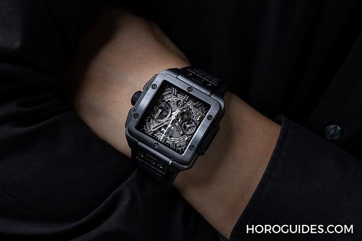 HUBLOT - 宇舶推出高阶运动方形表Square Bang Unico计时码表卓越工艺尽在方寸之间