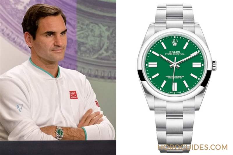 ROLEX - 回顾那些高光时刻，Roger Federer费德勒与Rolex偕伴20年