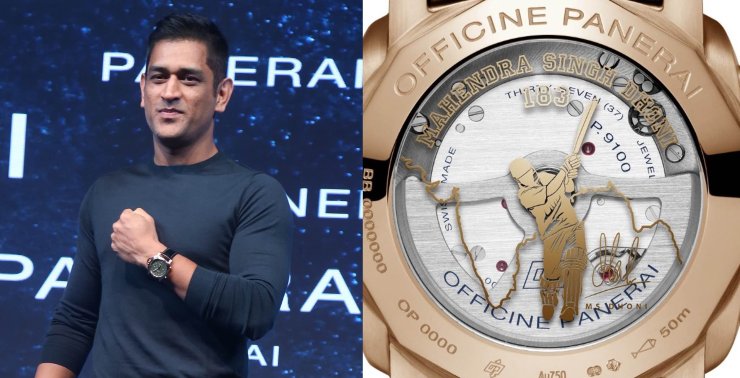Dhoni panerai watch sales