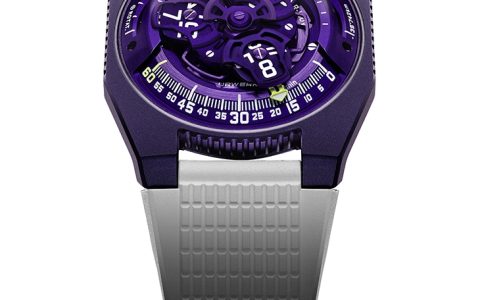 游走在怀旧与科幻之间的味道，URWERK UR-100V UltraViolet紫光奇侠