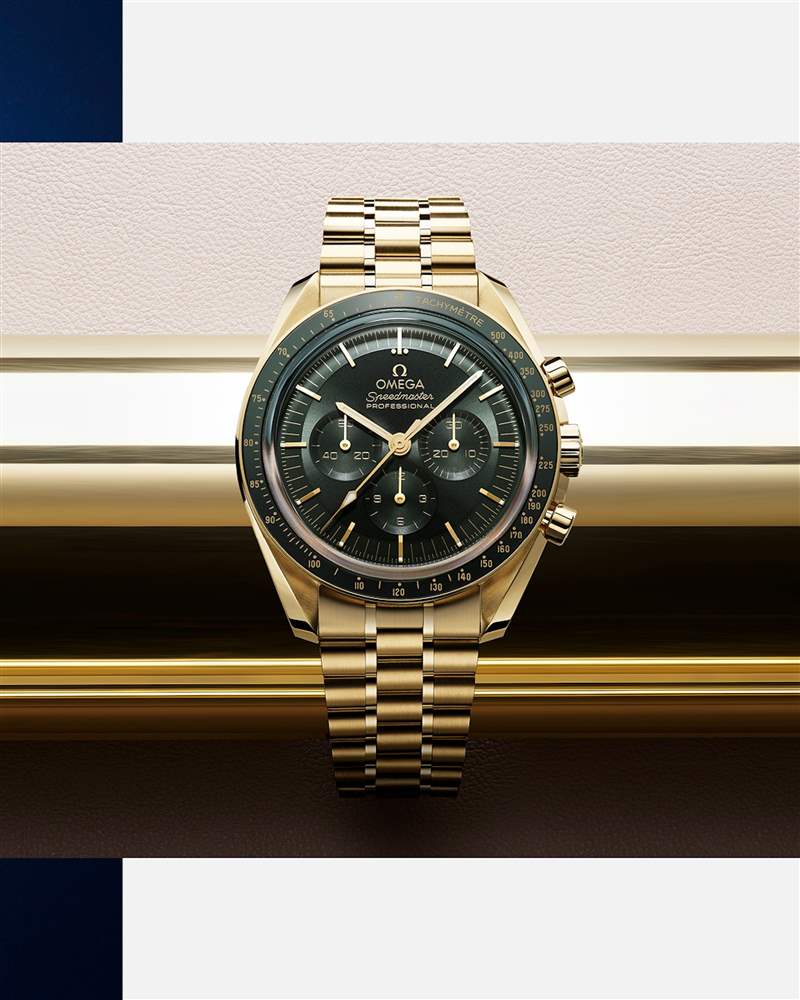 從FH的資料中可以窺見高檔手錶是瑞士手錶這波出口額起飛的主力關鍵，2022年7月單價超過500美金的手錶便佔了瑞士手錶出口量的1/3以上。（IG@omega）