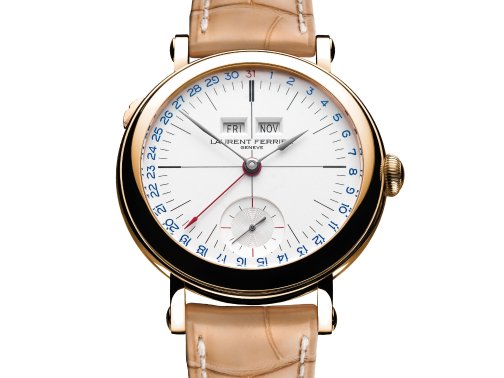 乳白色表盘-Laurent Ferrier推出两款全新Galet年历学校手表