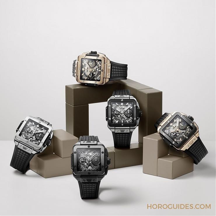 HUBLOT - 宇舶推出高阶运动方形表Square Bang Unico计时码表卓越工艺尽在方寸之间