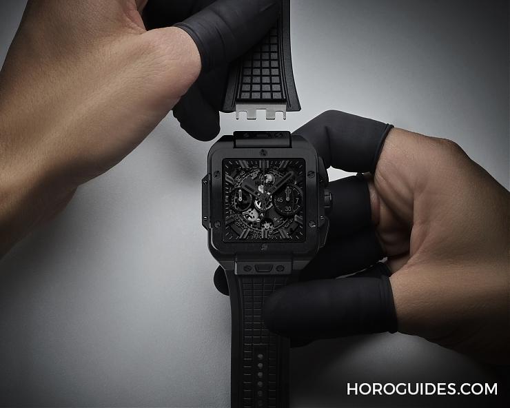 HUBLOT - 宇舶推出高阶运动方形表Square Bang Unico计时码表卓越工艺尽在方寸之间