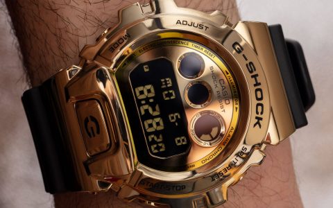 动手：卡西欧 G-Shock GM6900 金属手表