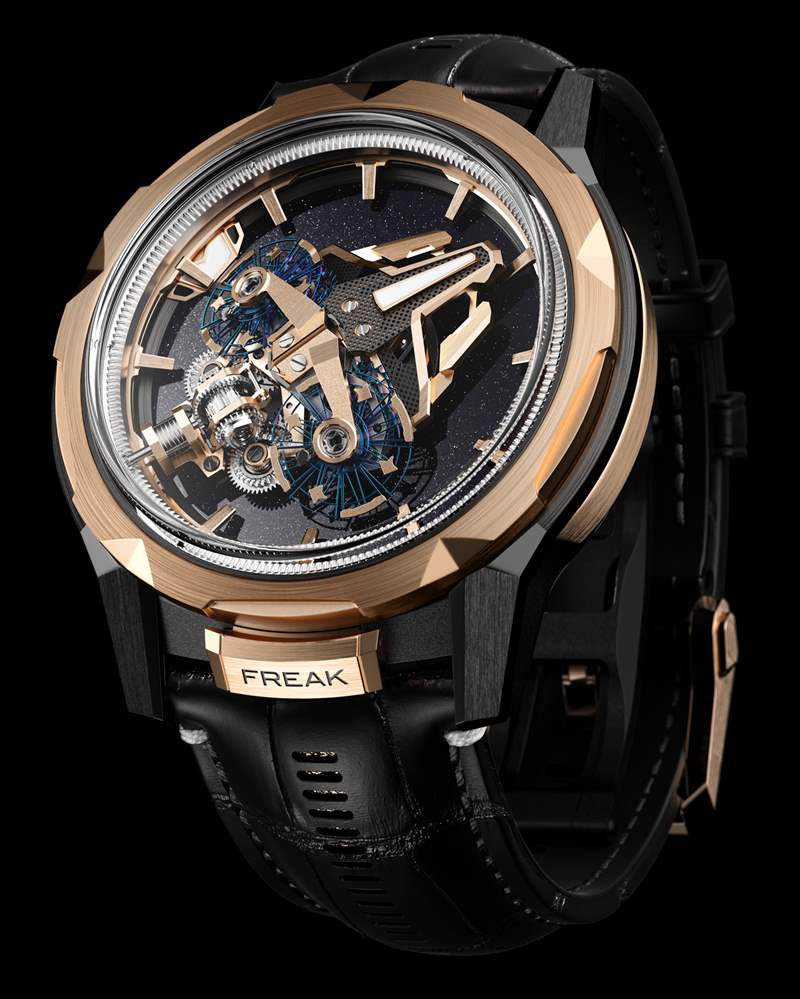 Ulysse Nardin Freak S 自动腕表带双 DiamonSil 调节系统