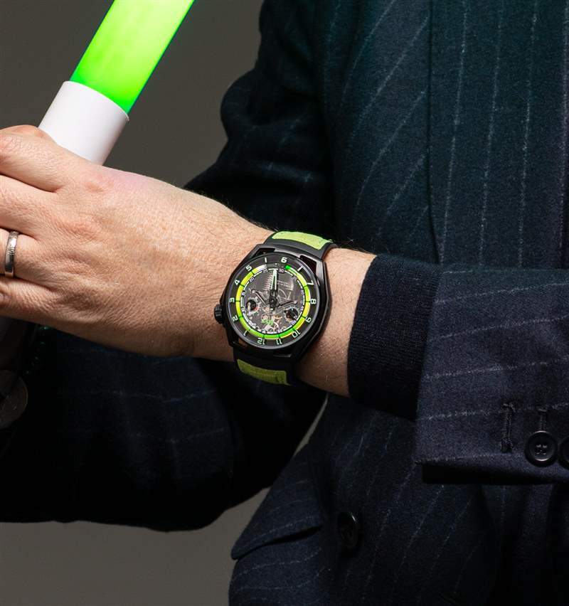 HYT Hastroid 绿色星云限量版腕表标志着品牌回归