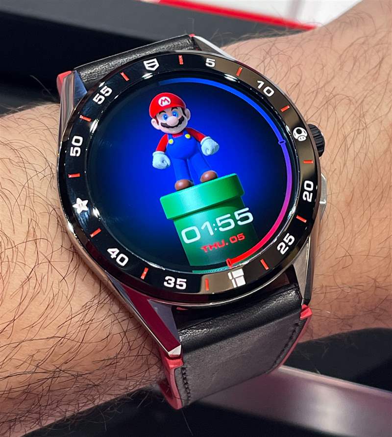 动手操作：泰格豪雅 Connected Super Mario 限量版智能手表