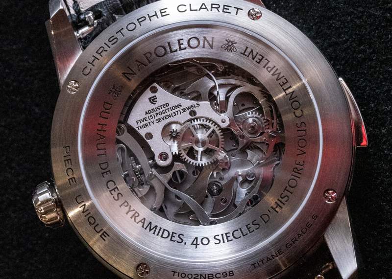 动手实践：Christophe Claret Napoleon 三问陀飞轮手表