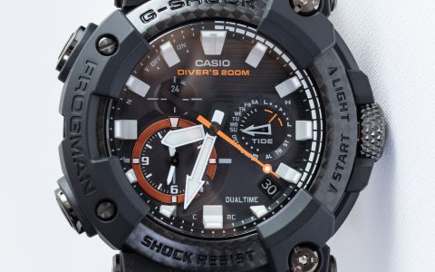 动手：卡西欧 G-Shock Frogman GWF-A1000XC-1A 手表采用新表壳材料