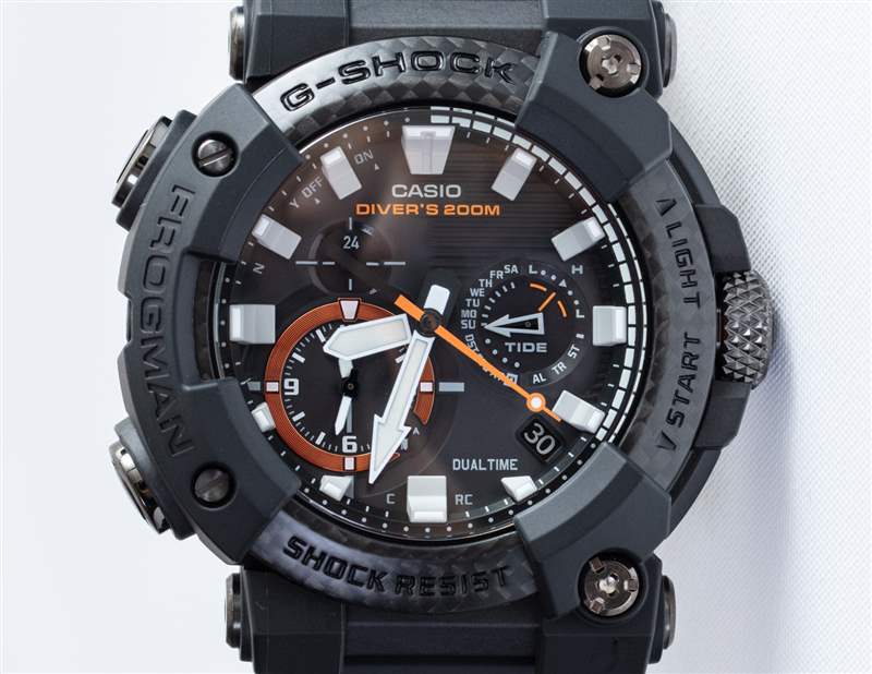 动手：卡西欧 G-Shock Frogman GWF-A1000XC-1A 手表采用新表壳材料