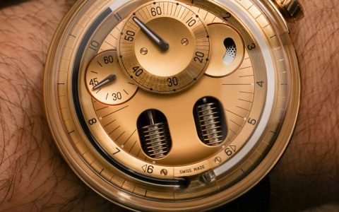 HYT H0 2N 黄金手表动手