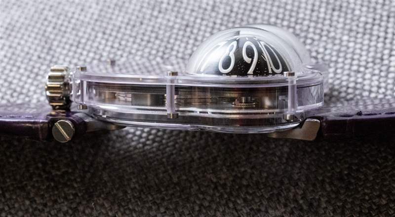 动手操作：MB&F HM3 Frog X Purple Watch