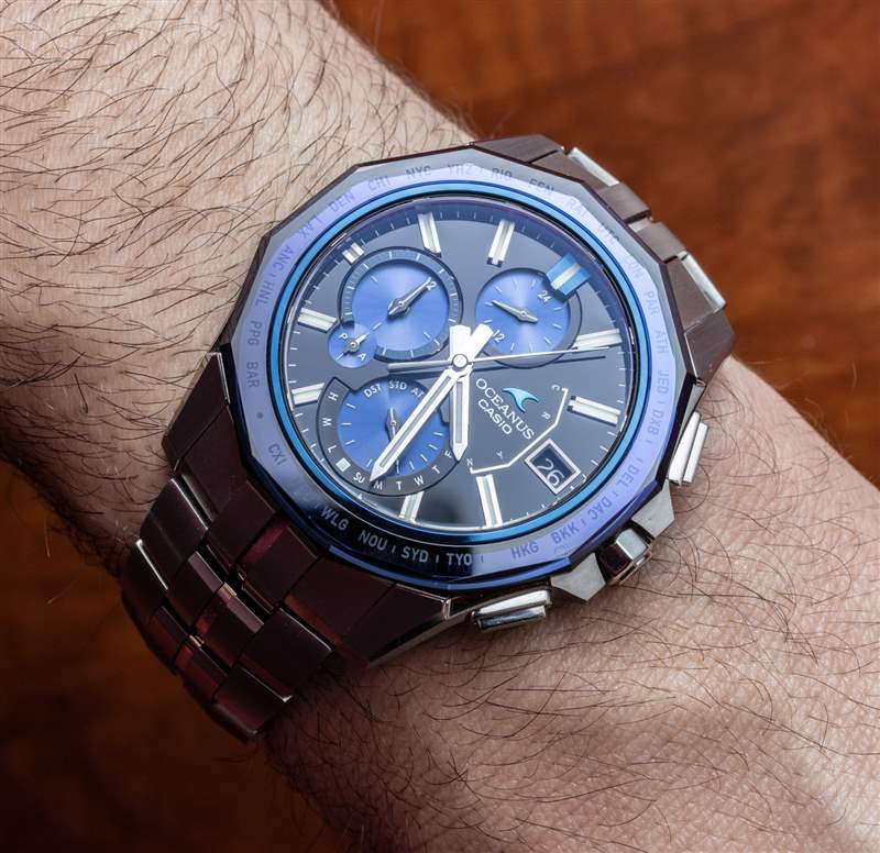 手表评论：卡西欧 Oceanus Manta Titanium OCWS6000