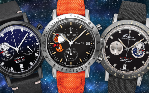 Undone X Peanuts Space Program 月球任务手表动手