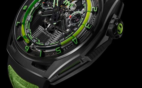 HYT Hastroid 绿色星云限量版腕表标志着品牌回归