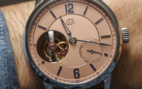 Greubel Forsey高珀富斯24 Secondes Vision橙红盘陀飞轮腕表