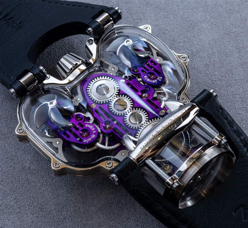 动手操作：MB&F Horological Machine 9 Sapphire Vision HM9-SV 手表