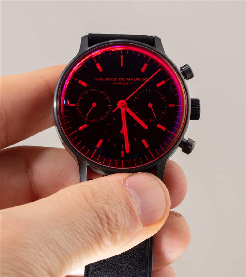 手表评论：莫里斯·德·莫里亚克 L3 计时码表红水晶