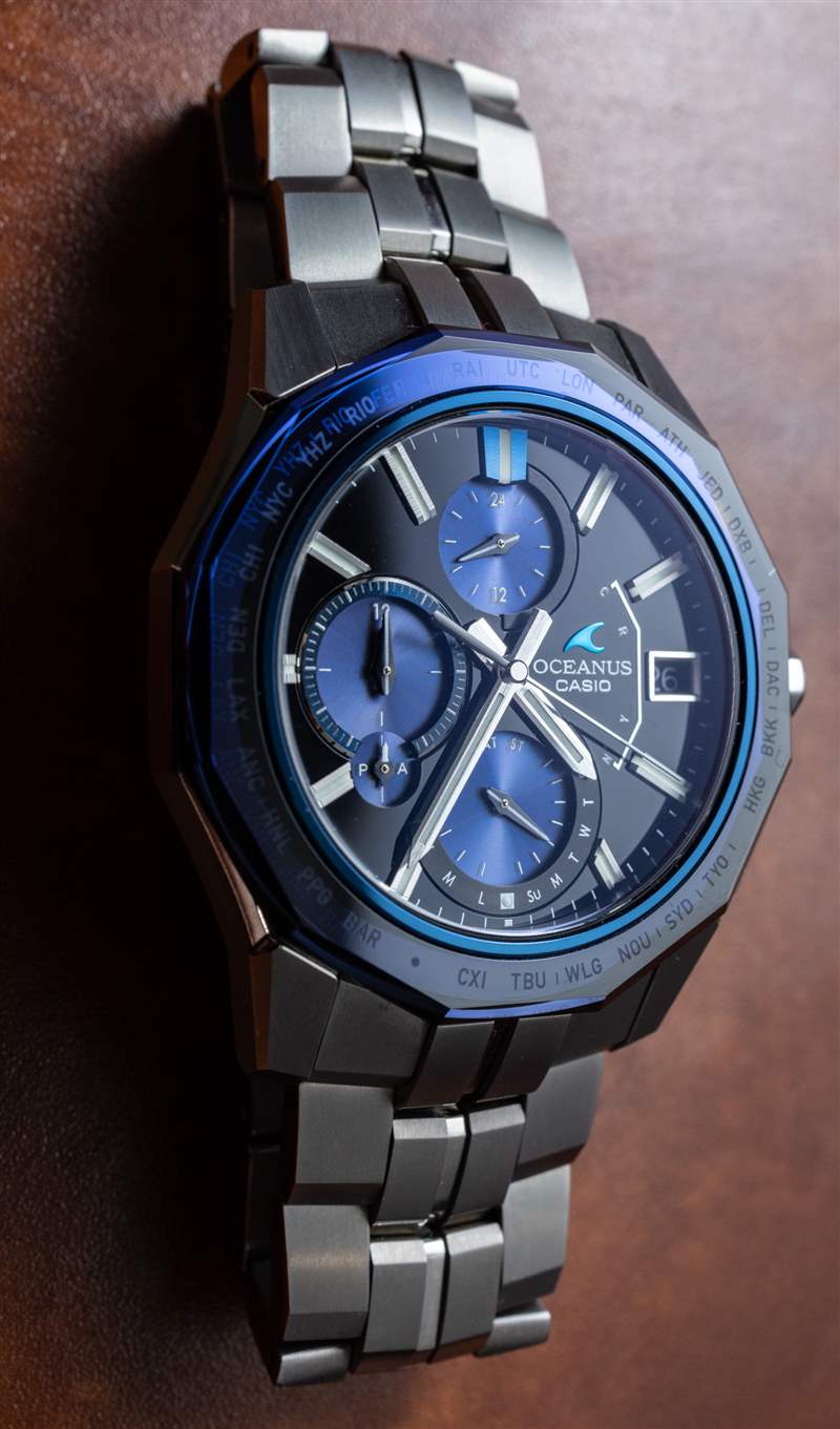 手表评论：卡西欧 Oceanus Manta Titanium OCWS6000